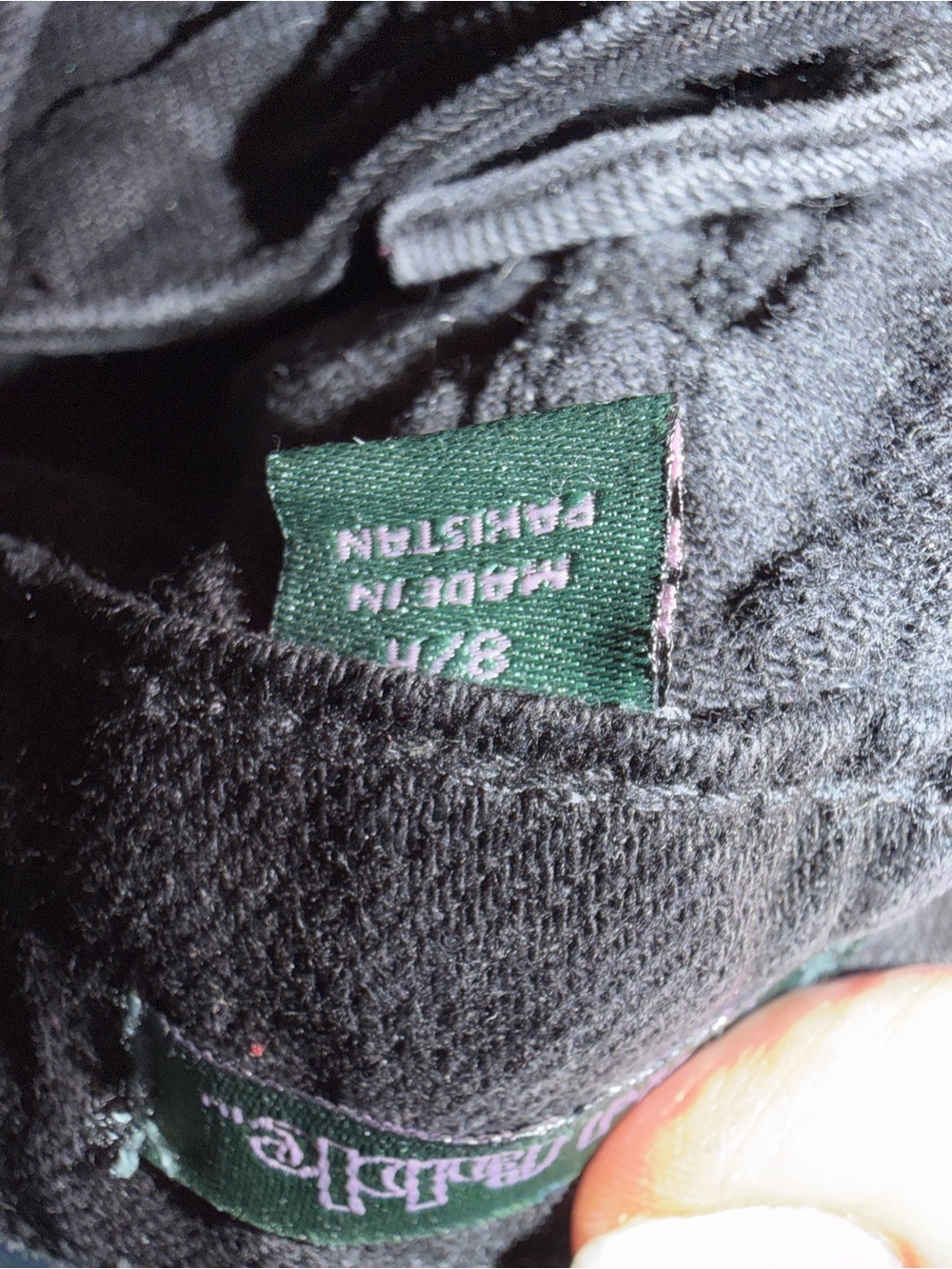 Jet Black Cargo Utility Pants for Women - Picture 3 of 4